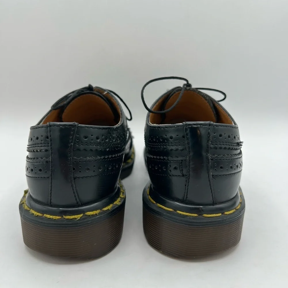COPY - RARE Vtg Dr Martens 3989 Made in England Wingtip Black Brogues Oxfords C… - Picture 8 of 12